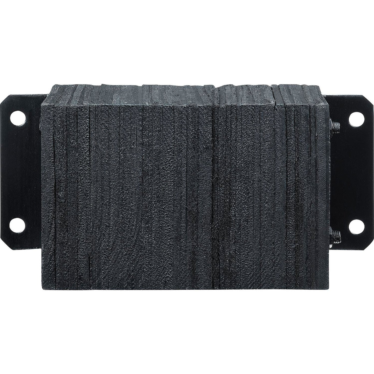 Global lndustrial Heavy Duty Dock Bumper, Rectangular 20Wx10H, Black (WB988027)