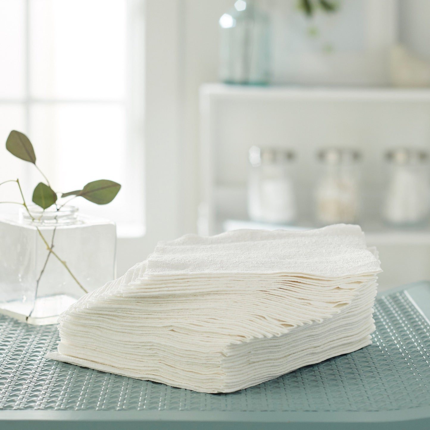 McKesson Washcloth 13 X 13 Inch White Disposable (577604_CS)