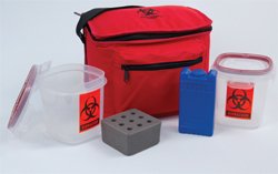 Deluxe Insulated Biohazard Specimen Transport System 5-1/2 X 7 X 9 Inch (776881_EA)