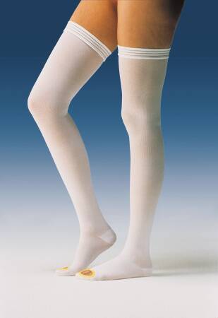 Jobst® Anti-embolism/GPT™ Anti-embolism Stocking Thigh High X-Large / Regular White Inspection Toe (248320_PR)
