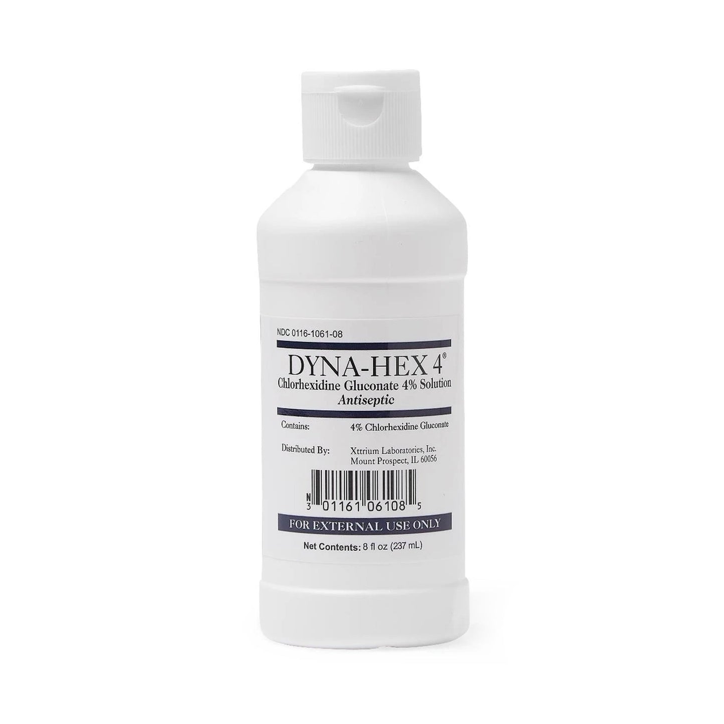 Dyna-Hex 4® Surgical Scrub Solution 8 oz. Bottle 4% Strength CHG (Chlorhexidine Gluconate) NonSterile (864113_EA)