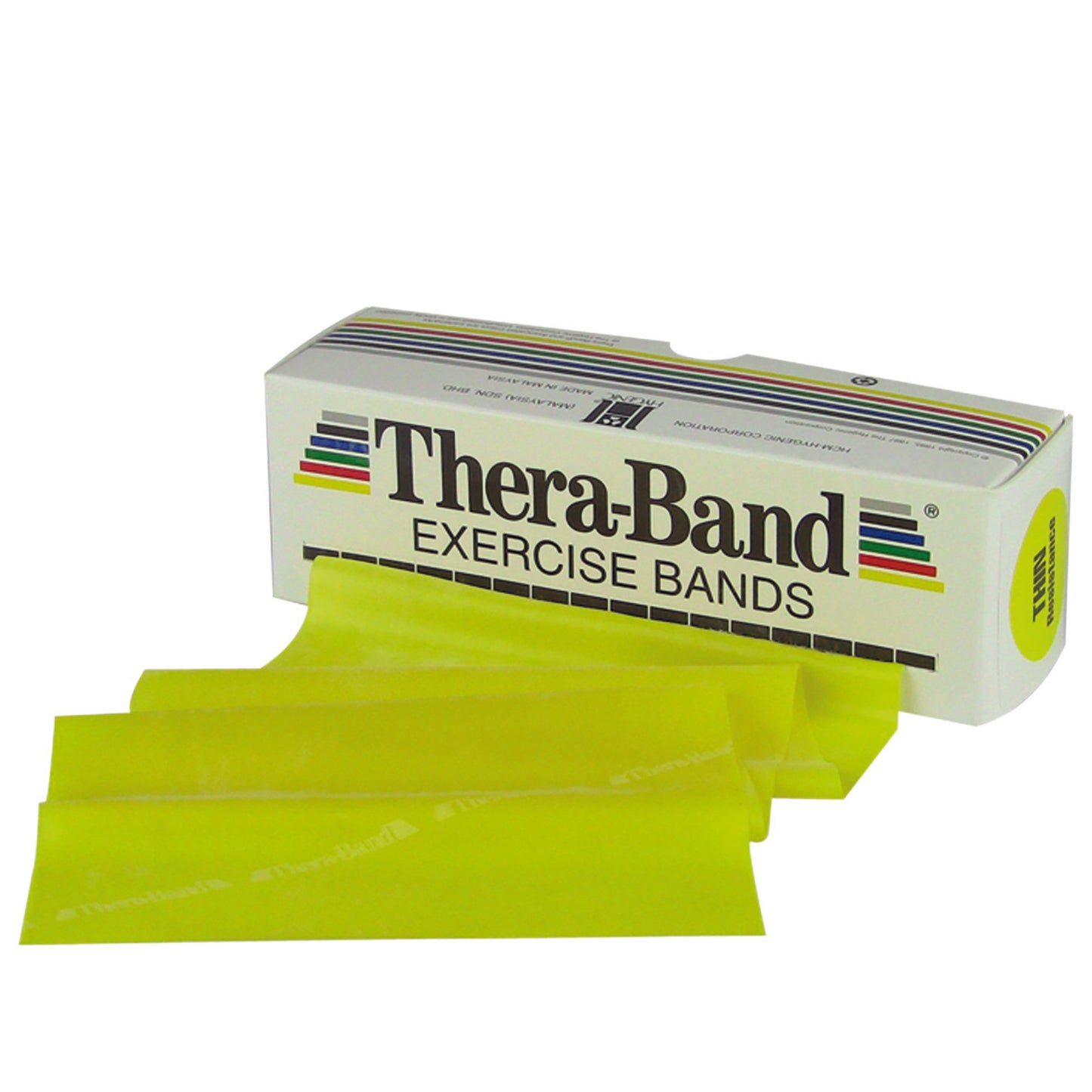 TheraBand® Exercise Resistance Band Yellow 5 Inch X 6 Yard X-Light Resistance (304468_EA)