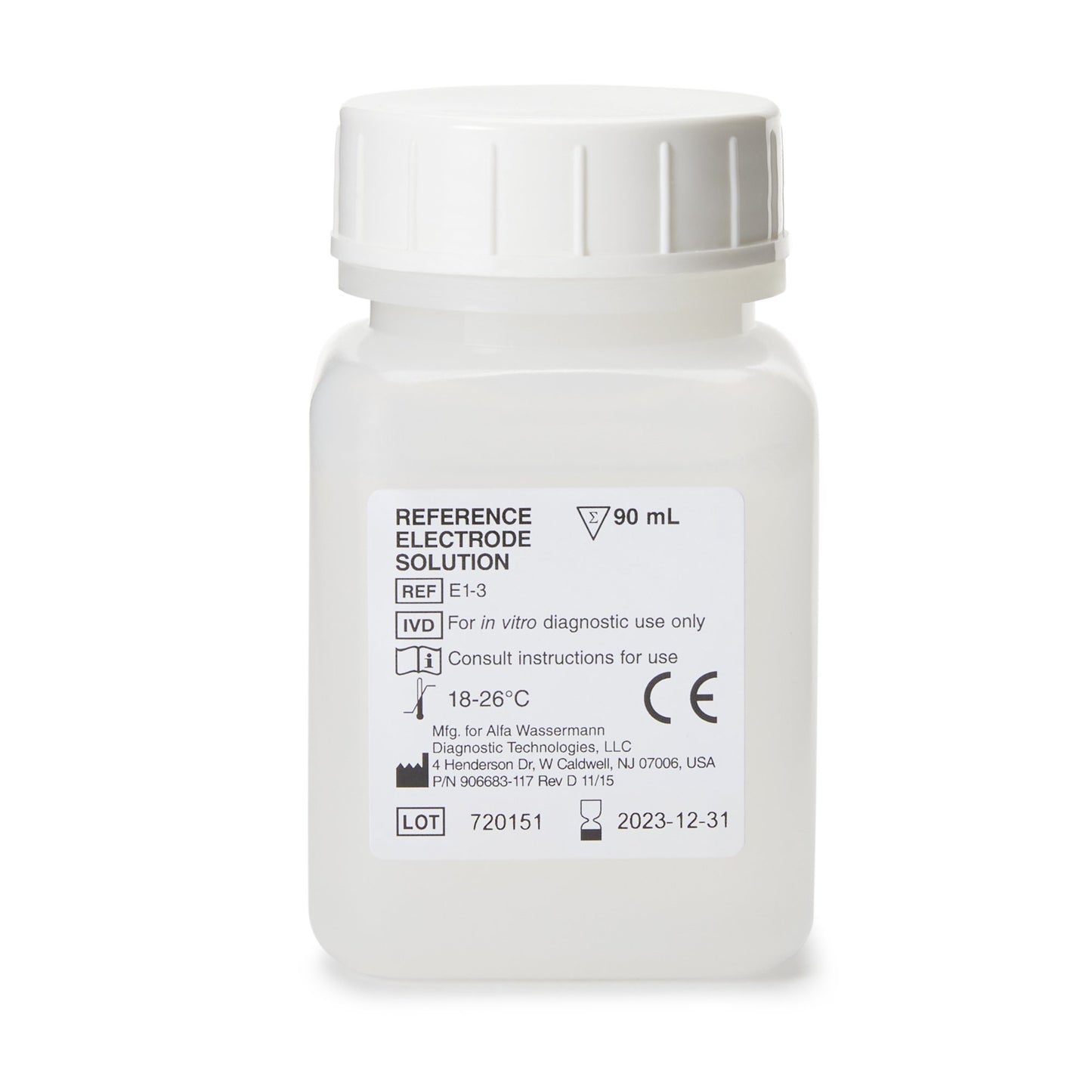Starlyte™ II Reference Electrode Solution 90 mL For Starlyte Analyzers (206134_KT)