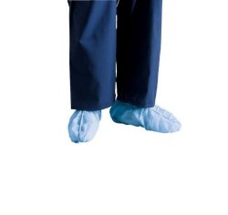 Cardinal Health™ Shoe Cover X-Large Shoe High Nonskid Sole Blue NonSterile (1075147_BX)