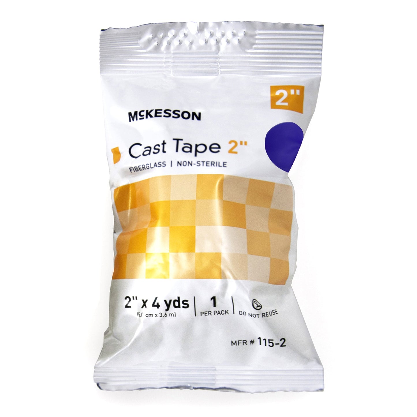 McKesson Cast Tape 2 Inch X 12 Foot Fiberglass Purple (733688_BX)