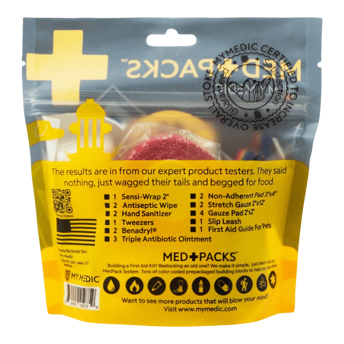 My Medic™ MED PACKS Pet Medic Pet First Aid Kit Plastic Pouch (1207735_EA)
