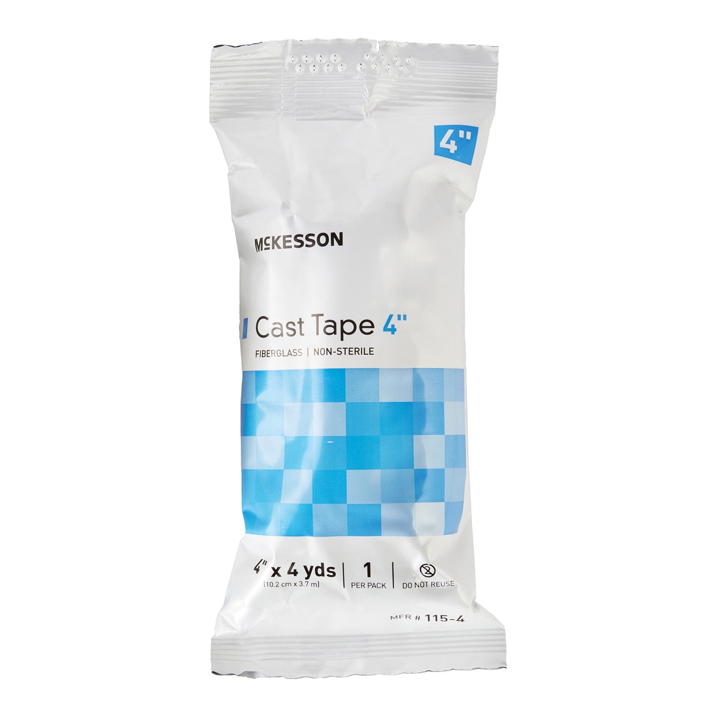 McKesson Cast Tape 4 Inch X 12 Foot Fiberglass White (733697_BX)