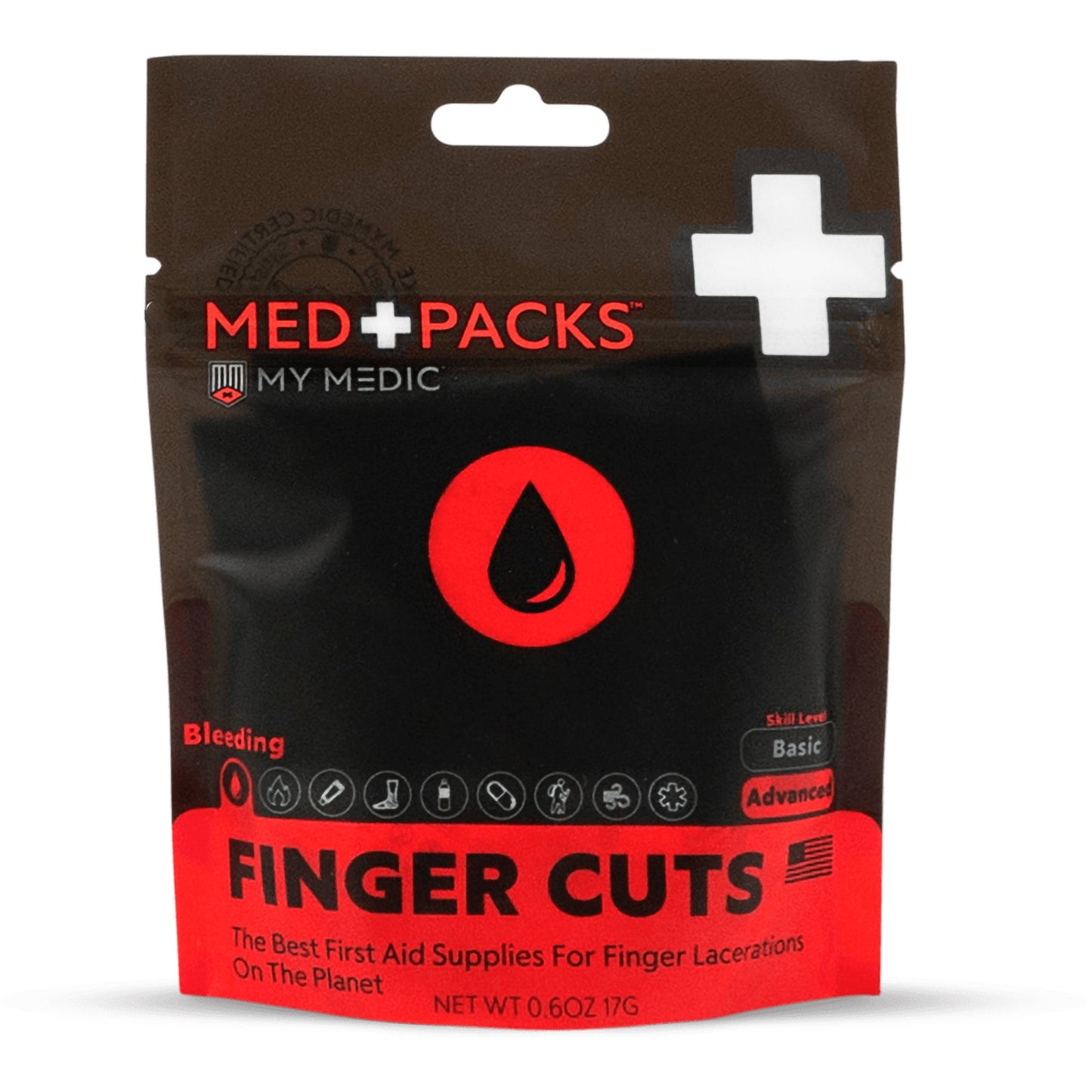 My Medic™ MED PACKS FInger Cut First Aid Kit Pouch (1207746_EA)