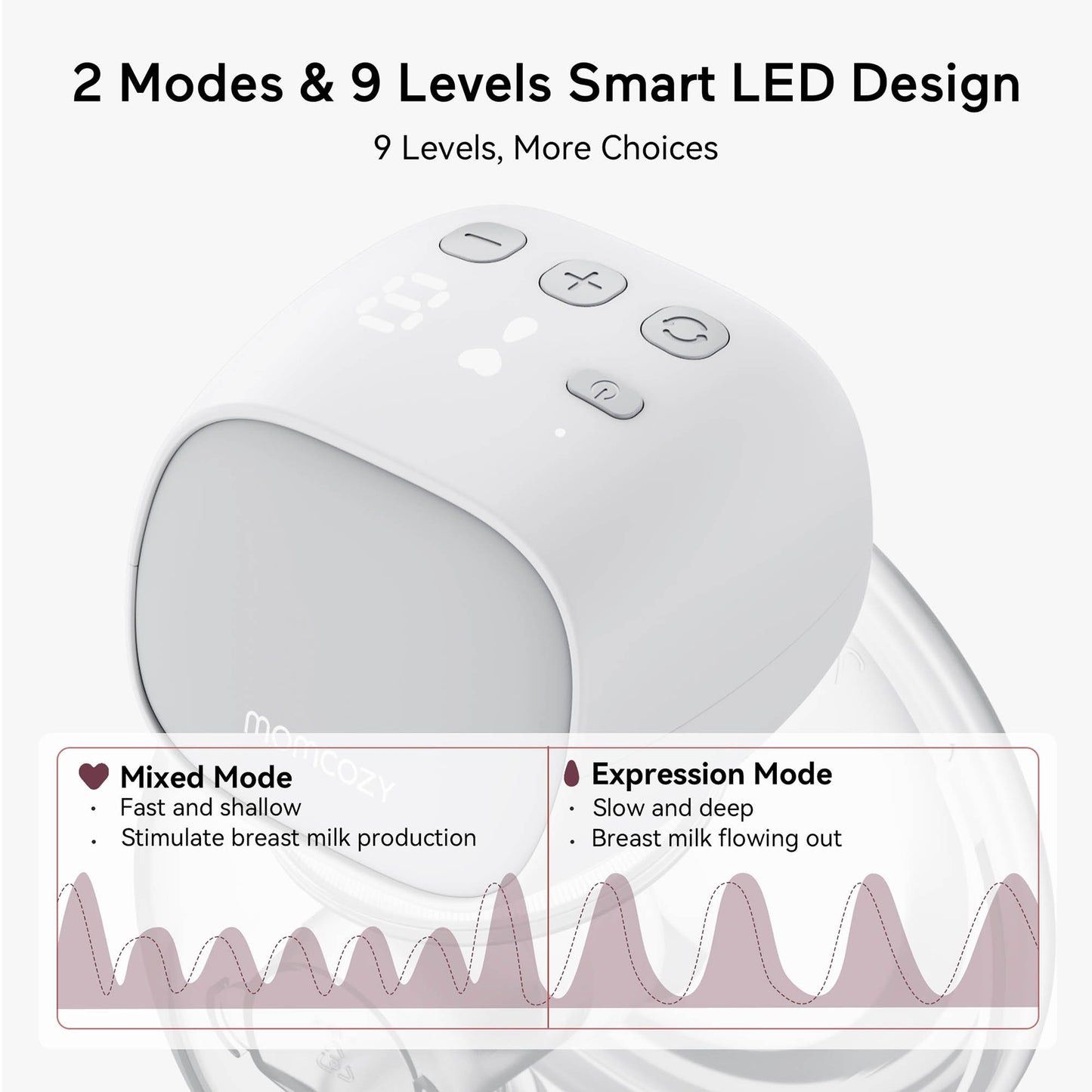 Momcozy S9 Pro-N Hands Free Double Electric Breast Pump Momcozy S9 Pro-N (1269781_EA)