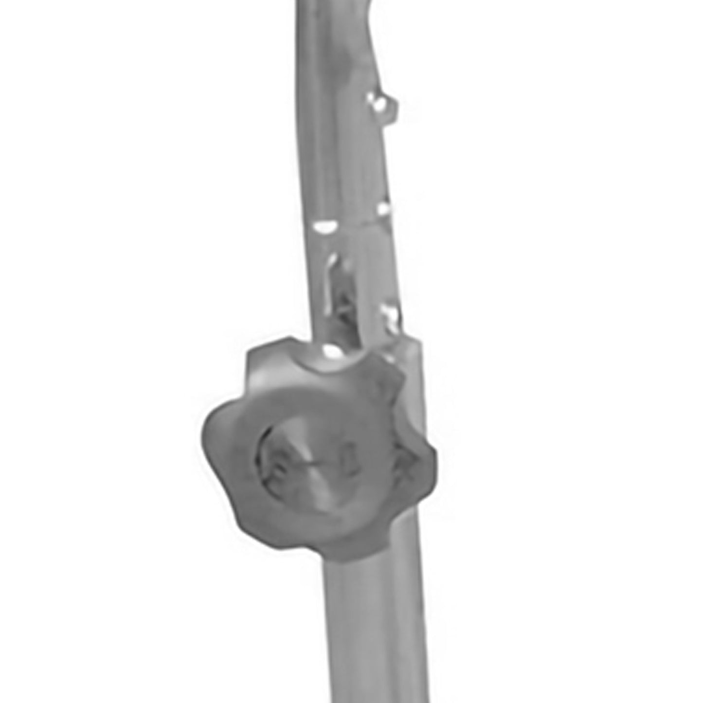McKesson Mayo Instrument Stand Hand Operated Single Post U-Shaped Base Small Tray (691124_EA)