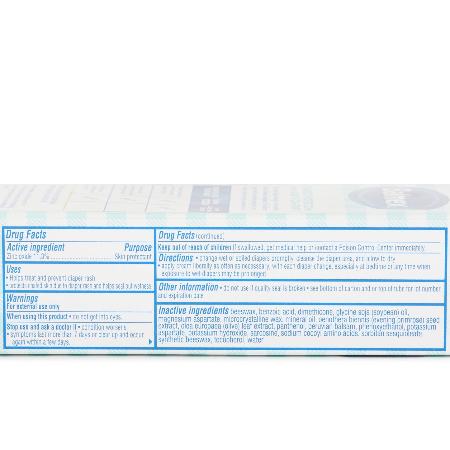 Balmex® Diaper Rash Treatment 4 oz. Tube Scented Cream (1130033_EA)