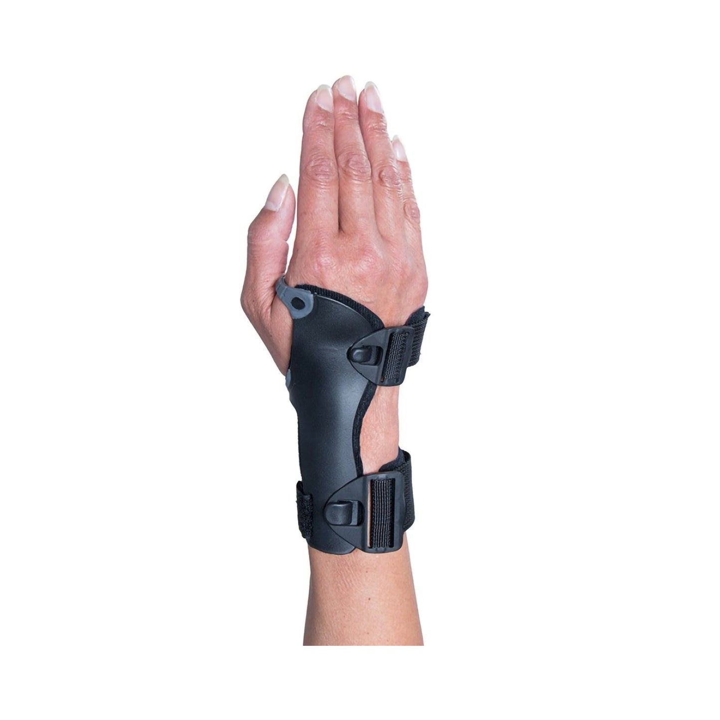 Ossur® Exoform® Carpal Tunnel Wrist Splint Low Profile Plastic / Nylon Right Hand Black / Blue / Gray Small (460848_EA)