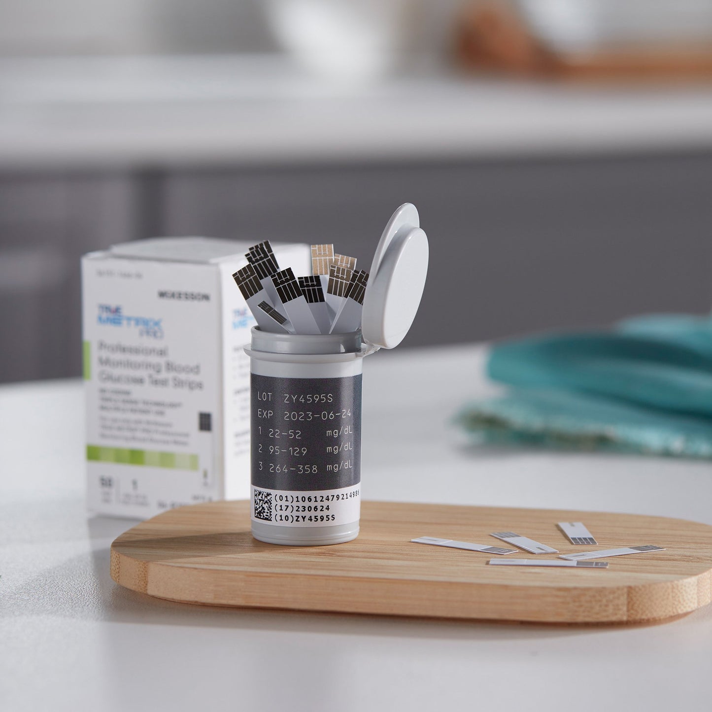 McKesson TRUE METRIX® PRO Blood Glucose Test Strips 50 Strips per Pack (960298_CS)