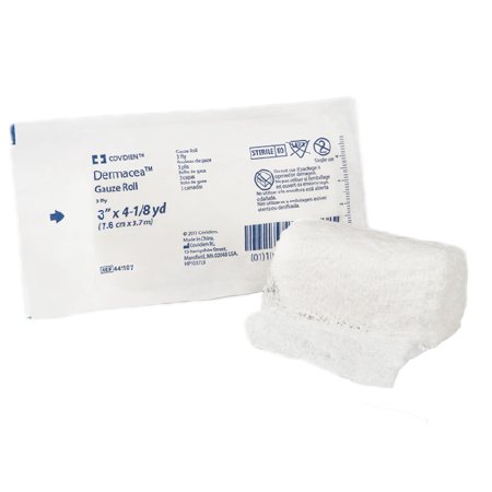 Dermacea™ Fluff Bandage Roll 3 Inch X 4-1/8 Yard 3-Ply Sterile 1 per Pouch (529112_RL)