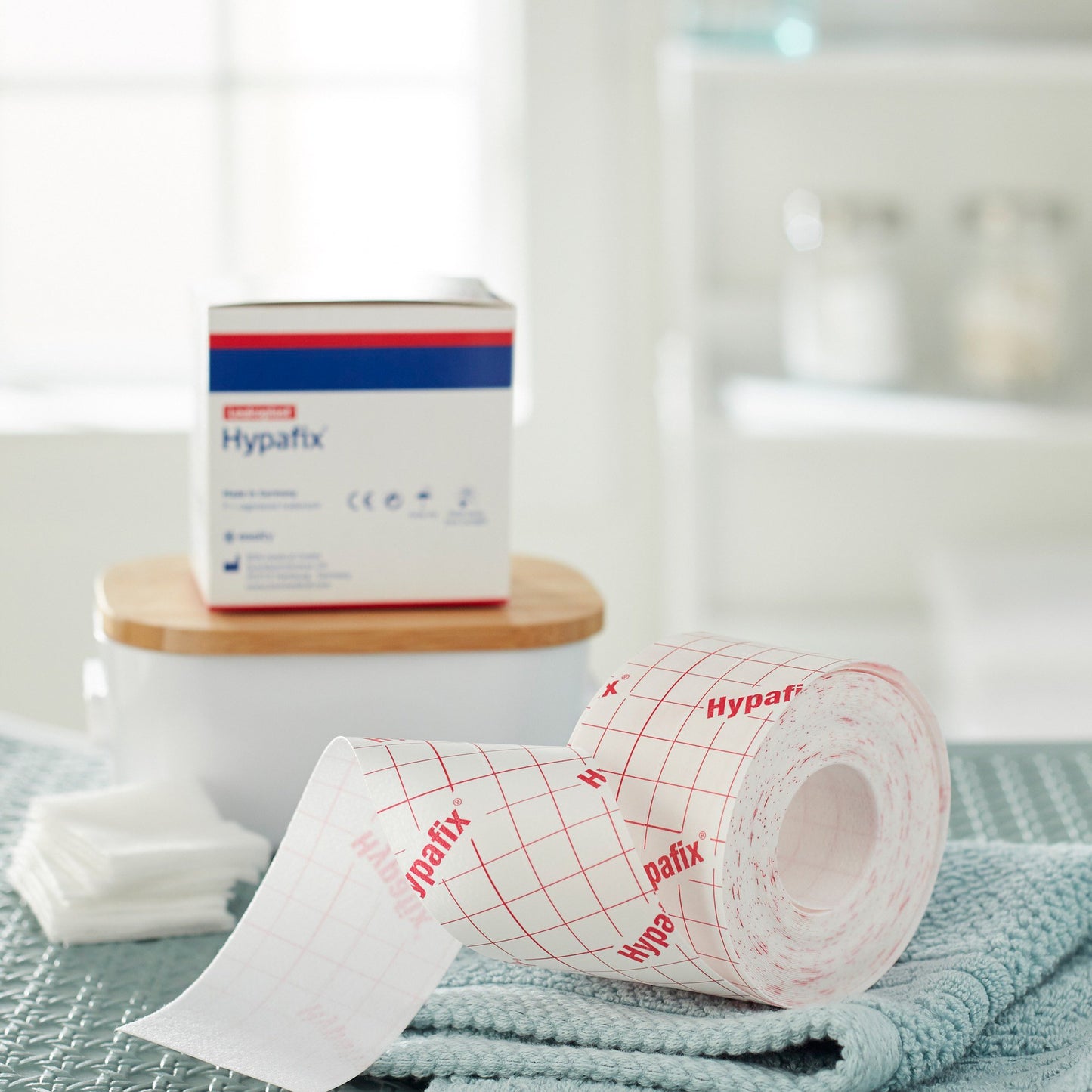 Hypafix® Dressing Retention Tape with Liner White 2 Inch X 10 Yard Nonwoven Polyester NonSterile (1065318_CS)