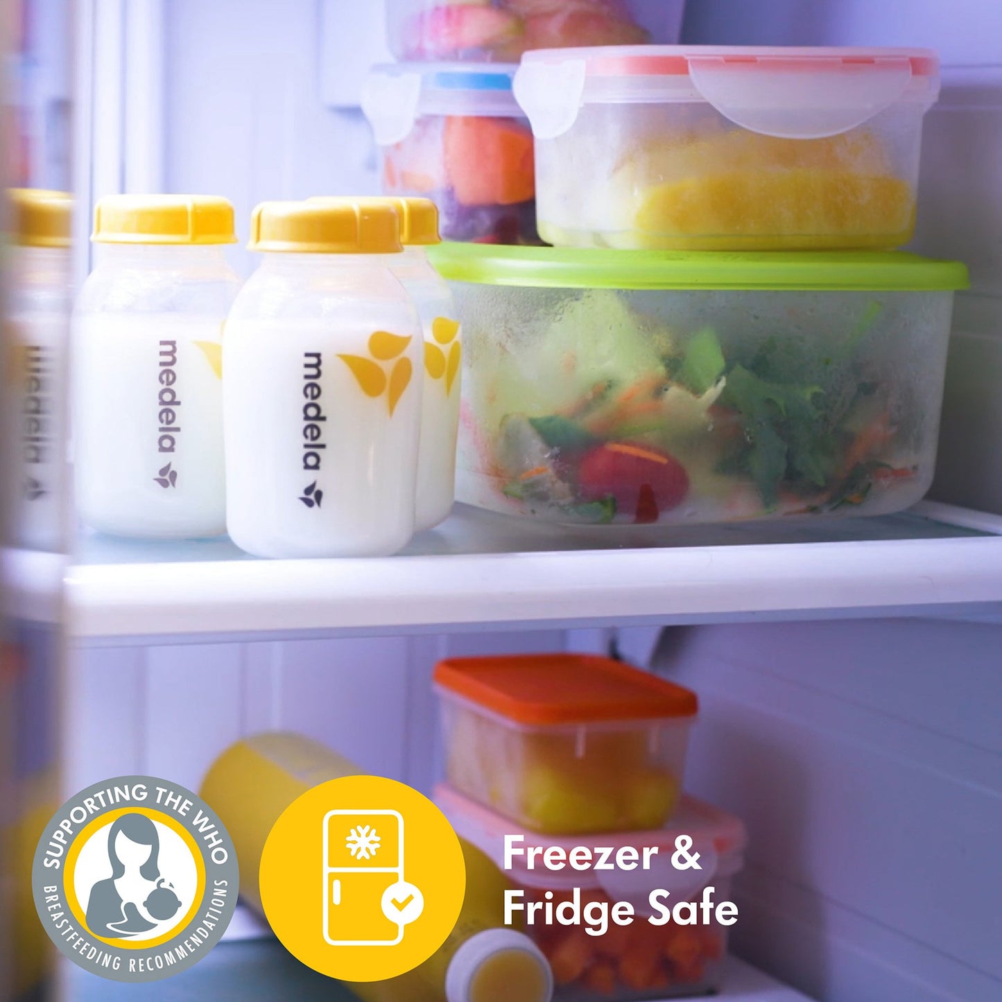 Medela® Breast Milk Collection and Storage Bottle Set 5 oz. Plastic (1194818_ST)