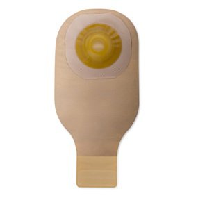 Premier™ Ostomy Pouch One-Piece System 12 Inch Length Convex, Pre-Cut 7/8 Inch Stoma Drainable (1043736_BX)