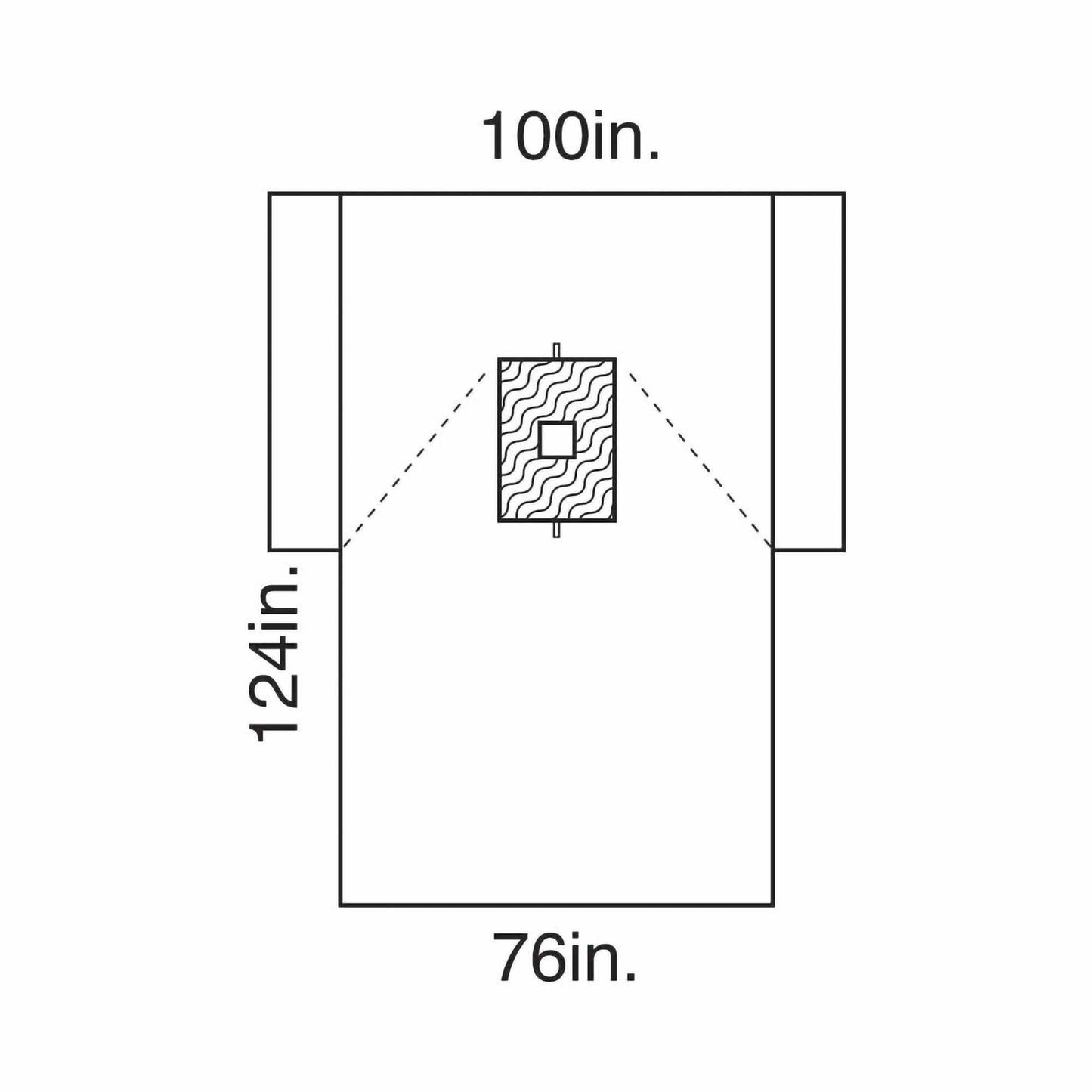O&M Halyard Inc Surgical Drape Breast Drape 100 W X 76 W X 124 L Inch Sterile (471670_CS)