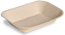 Chinet® Food Service Tray 7 X 9 Inch Beige Molded Fiber (786562_CS)