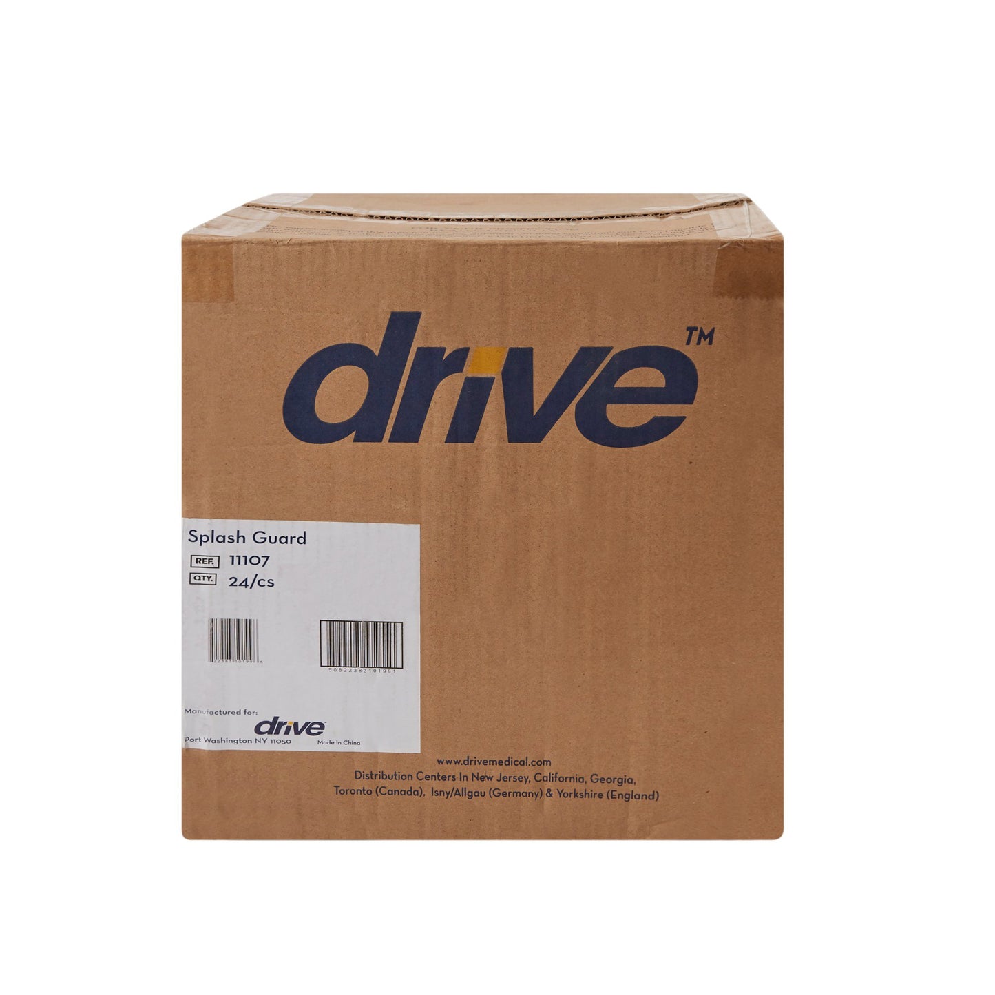 drive™ Splash Guard, Commode For Commode 11105N-4, 11103-4, 11148, 11102N-4, 11102KD-4, 11104-4, 11125-2, 11101-2 and 11145-4 (628311_CS)