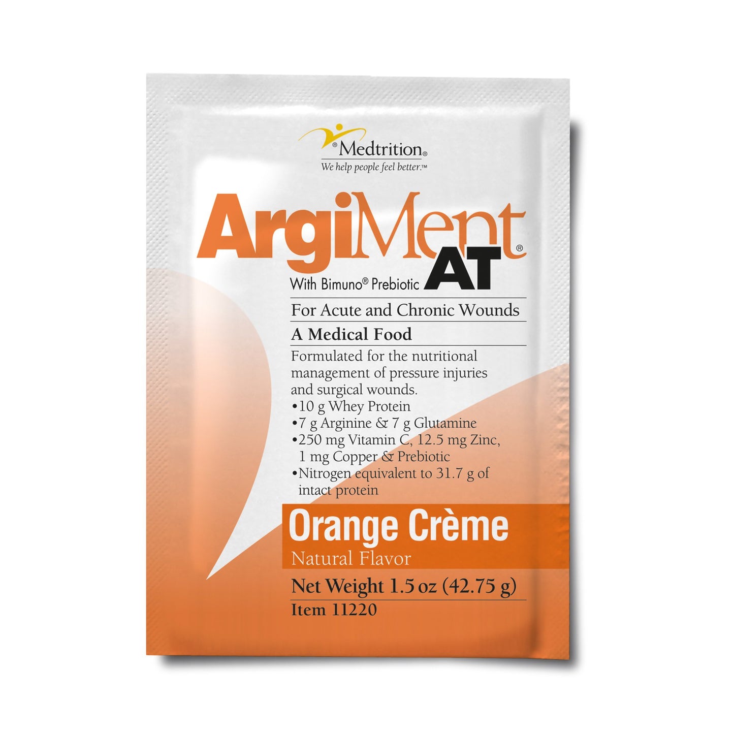 ArgiMent® AT Oral Supplement Orange Crème Flavor Powder 1.5 oz. Individual Packet (937736_EA)