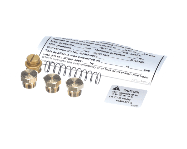 AccuTemp At0H-4982-3 48 Natural Gas To Propane Conversion Kit (ACCAT0H-4982-3)