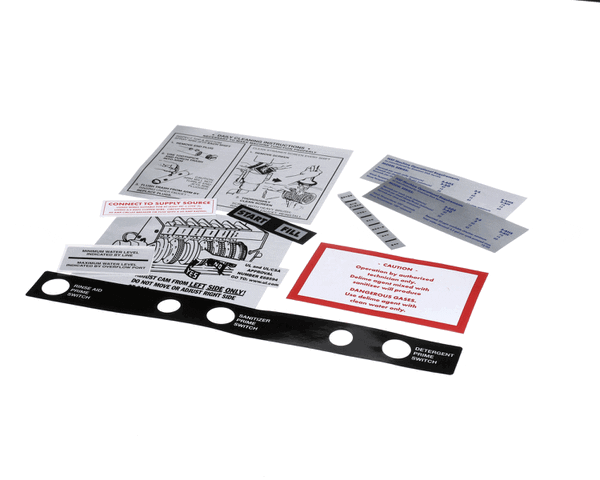 American Dish Service 089-9320 Decal Set, 5Ag-S (ADS089-9320)