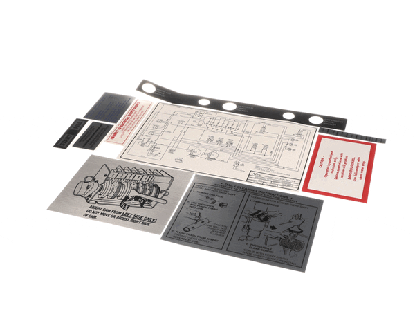 American Dish Service 089-9458 Decal Set, 5Ages (ADS089-9458)