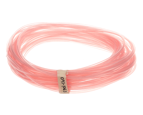 American Dish Service 093-1063L Tubing, 1/4" Red Polymer (100Ft Roll) (ADS093-1063L)