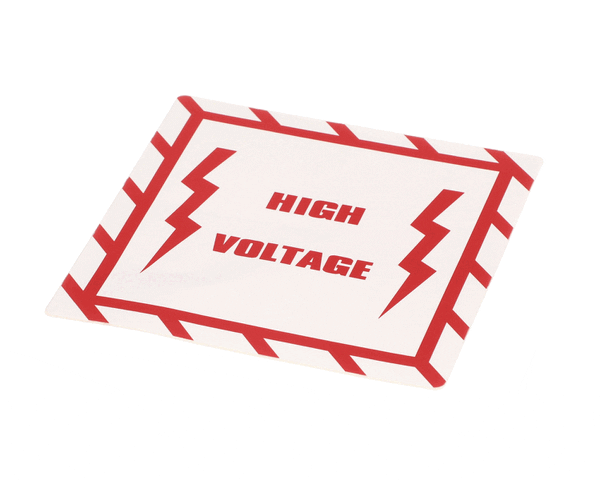American Dish Service 289-9203 Decal, High Voltage 220 Volt (ADS289-9203)