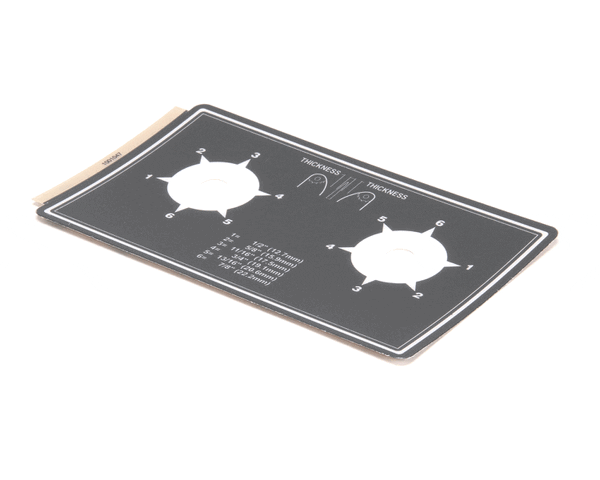 Antunes 1001047 Label, Dial Compression (AJA1001047)