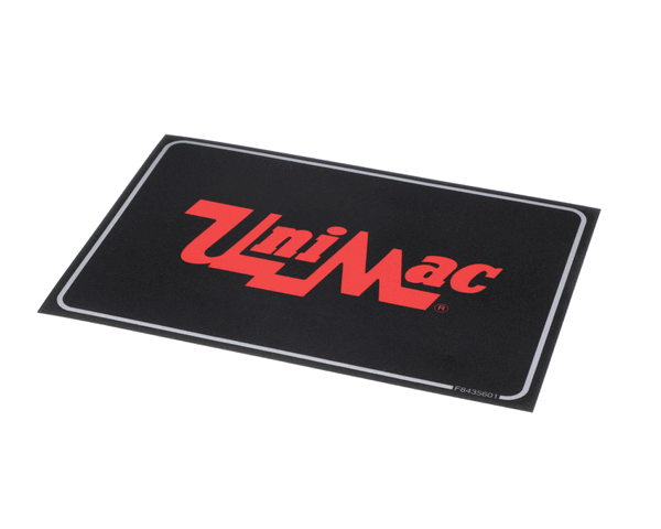 Alliance Laundry Systems F8435601 Overlay, Nameplate - Unimac (ALLSF8435601)
