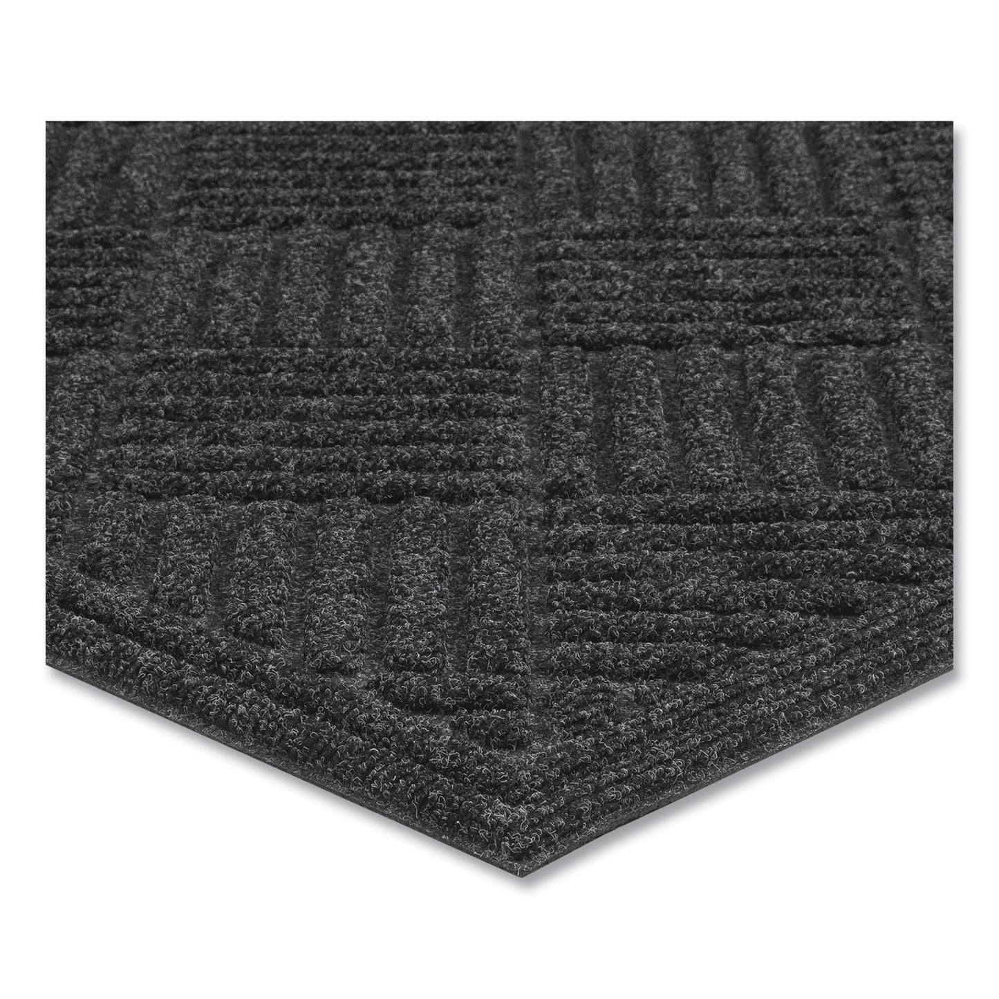 Apache Mills Ecomat Crosshatch Entry Mat, 36 x 60, Charcoal (APH072023)