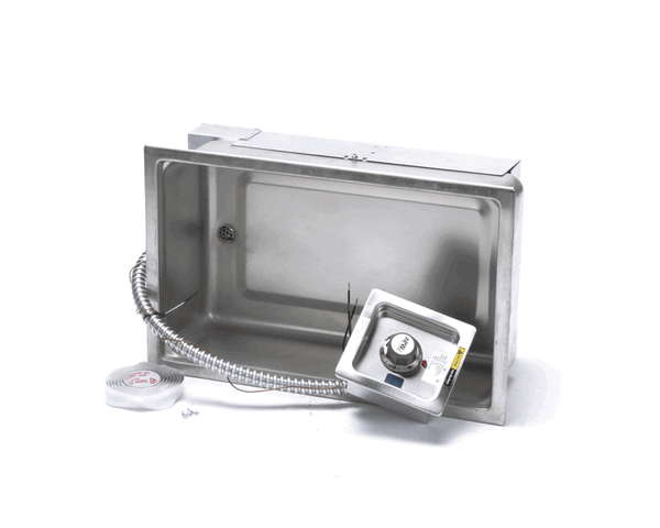 APW Wyott 3P-Tm90Duls-120 Element Pan Assembly W/Drain (APW3P-TM90DULS-120)