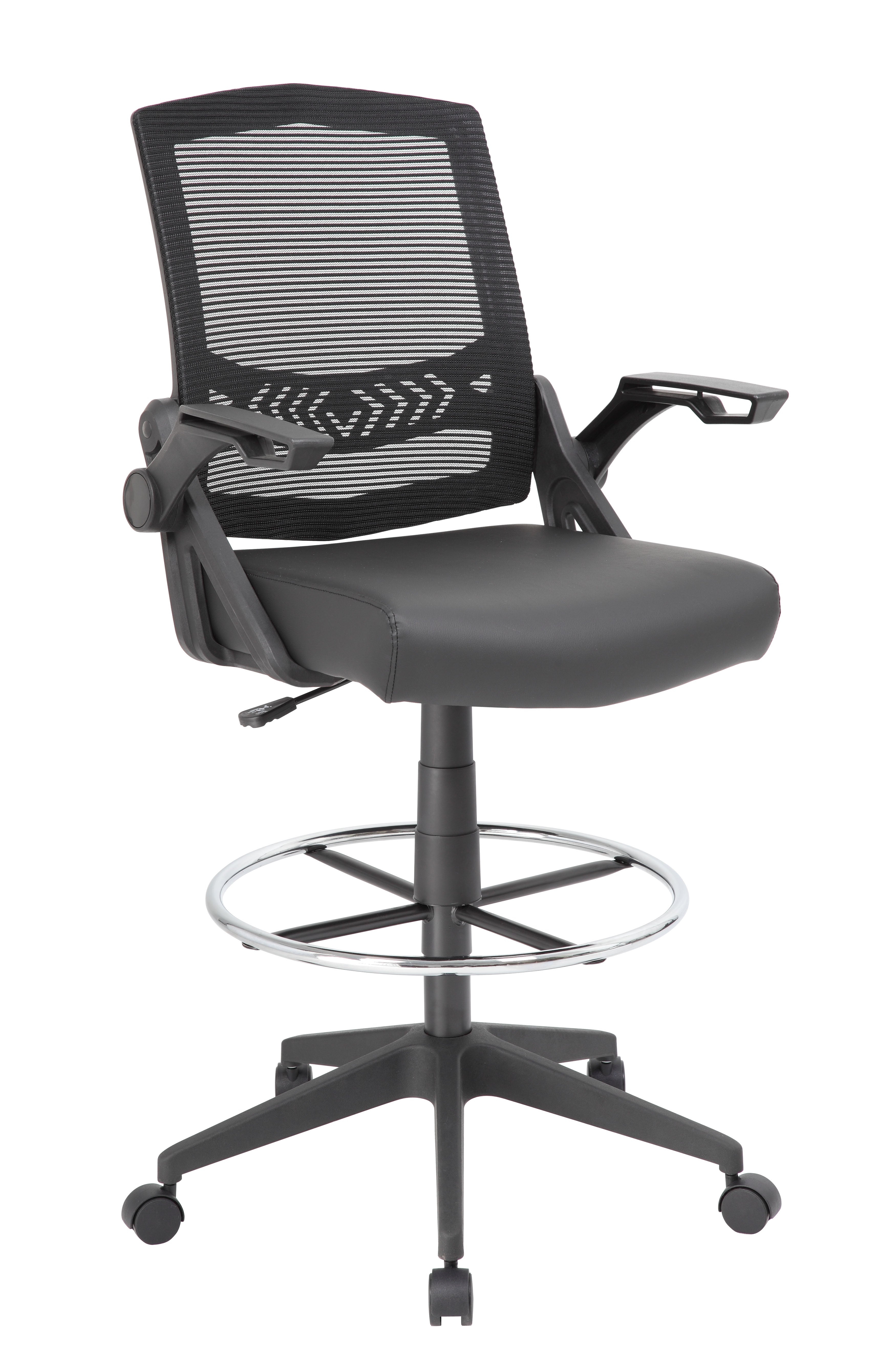 boss-mesh-drafting-stool-w-flip-arms-b16223-bk_1