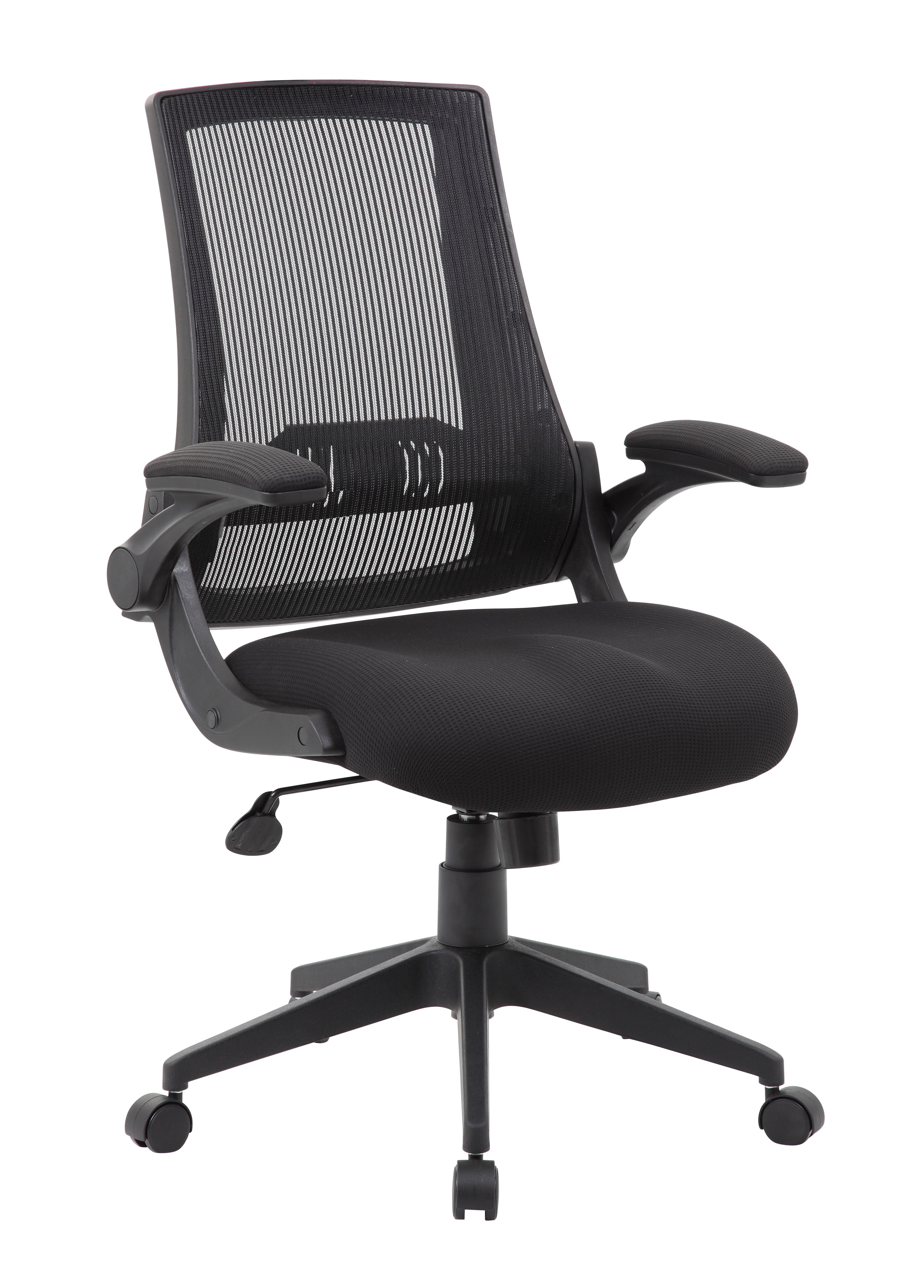 boss-black-mesh-flip-arm-chair-b6776-bk_1