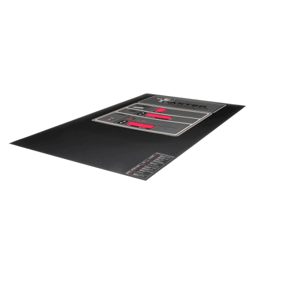 Baxter 01-100V16-0676A Label,Control-Ov851G(W/O Auto) (BAX01-100V16-0676A)