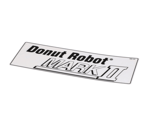 Belshaw Mk-0053 Nameplate-Donut Robot Mark Ii (BELMK-0053)