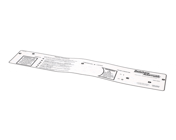 Belshaw Mk-0265 Label; Startup Procedure (BELMK-0265)