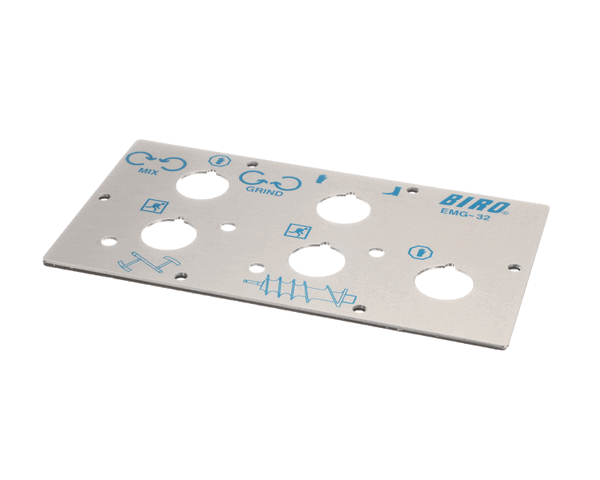 Biro Emg62039 Pushbutton Legend, Front Cover (BIROEMG62039)