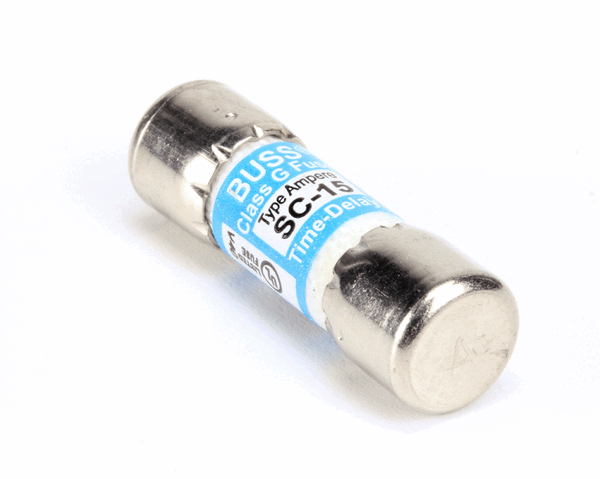BKI F0097 Fuse, 15A 300V Sc15 Time Delay (BKIF0097)