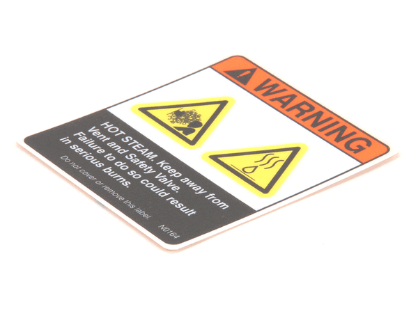 BKI N0164 Decal, Hot Steam Safety Valve (BKIN0164)