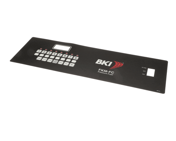 BKI N0710 Decal, Control Panel, Fkm-Fc, Boil Out (BKIN0710)