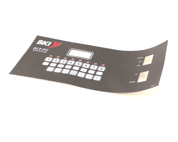 BKI N0711 Decal, Control Panel, Alf-Fc, Boil Out (BKIN0711)