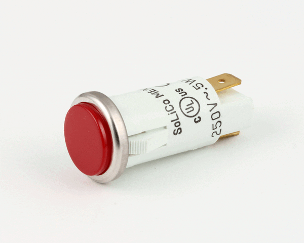 BKI Pl0004 Pilot Light, Round 250V (BKIPL0004)