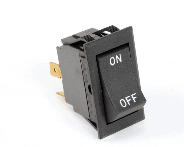 Blodgett 30464 Switch, Rocker Dpst Matt Black (BL30464)