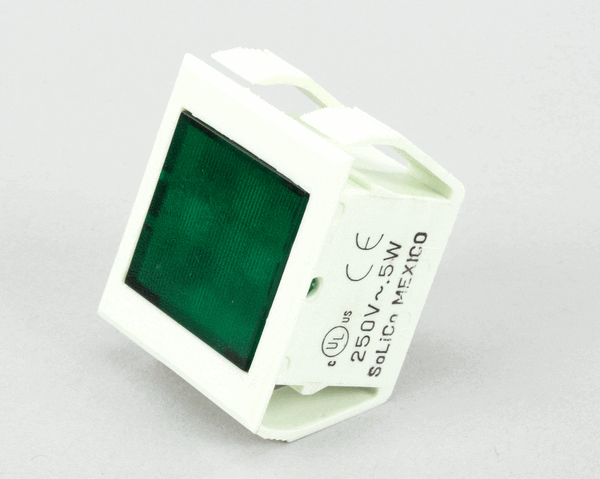 Blodgett R1318 Light, Ind. 250V Green, Rect. (BLR1318)