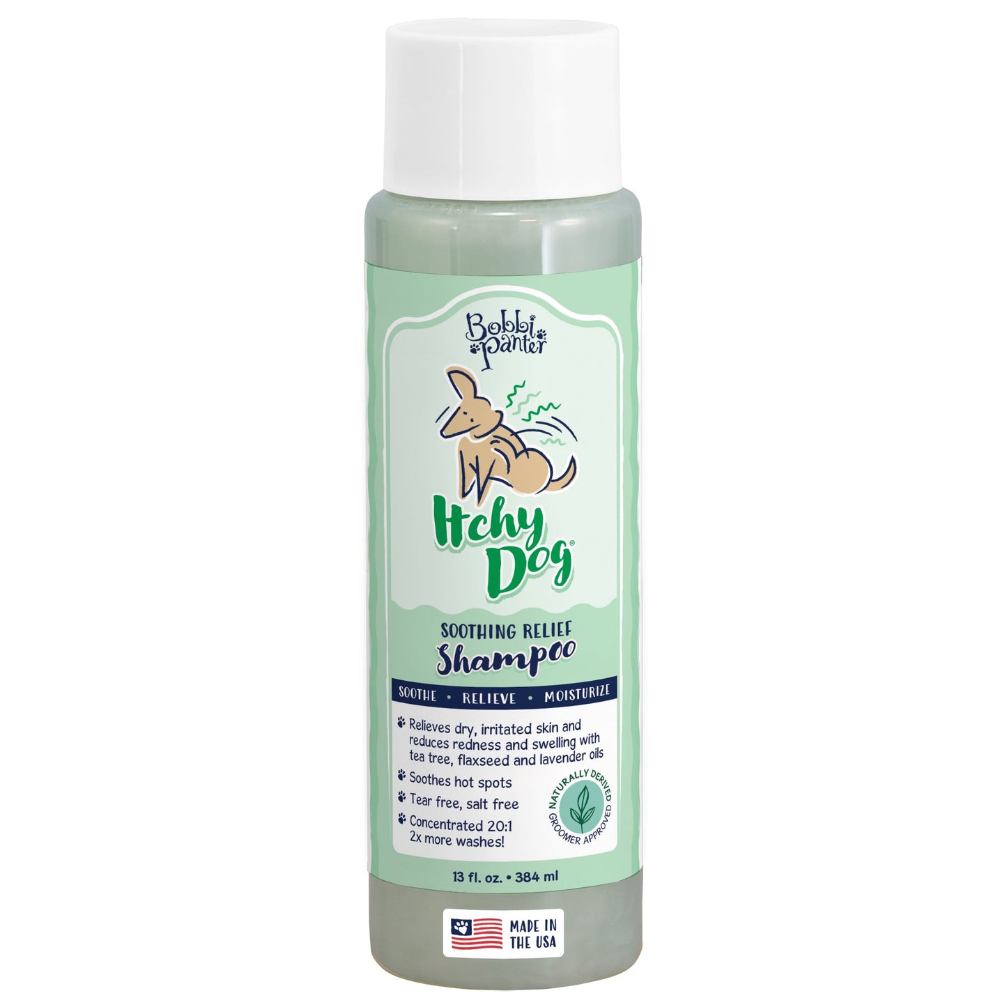 Bobbi Panter® Signature Itchy Dog Shampoo (13 oz) Tea Tree, Lavender Oil, 12/Case (BP00010-CS)