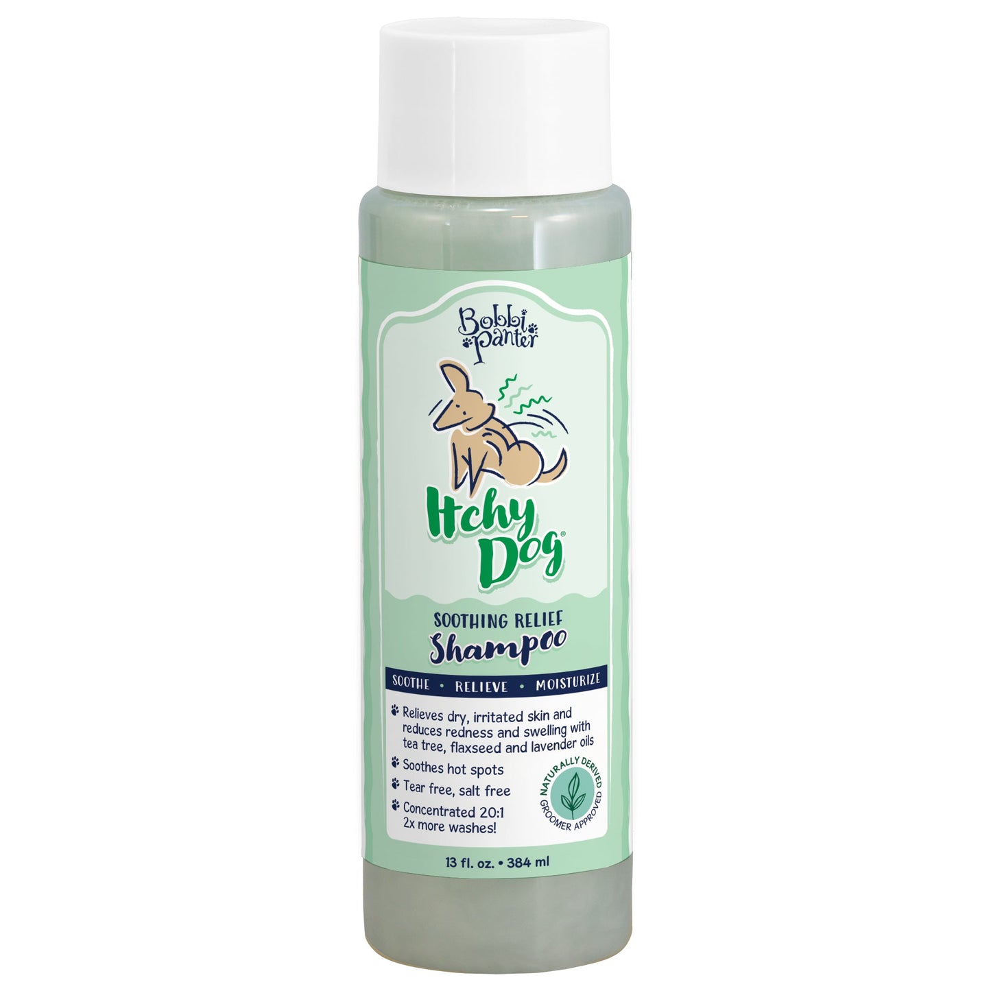 Bobbi Panter (Professional) Signature ITCHY Dog Shampoo Tea Tree, Lavender Oil 13 oz (BP00010)