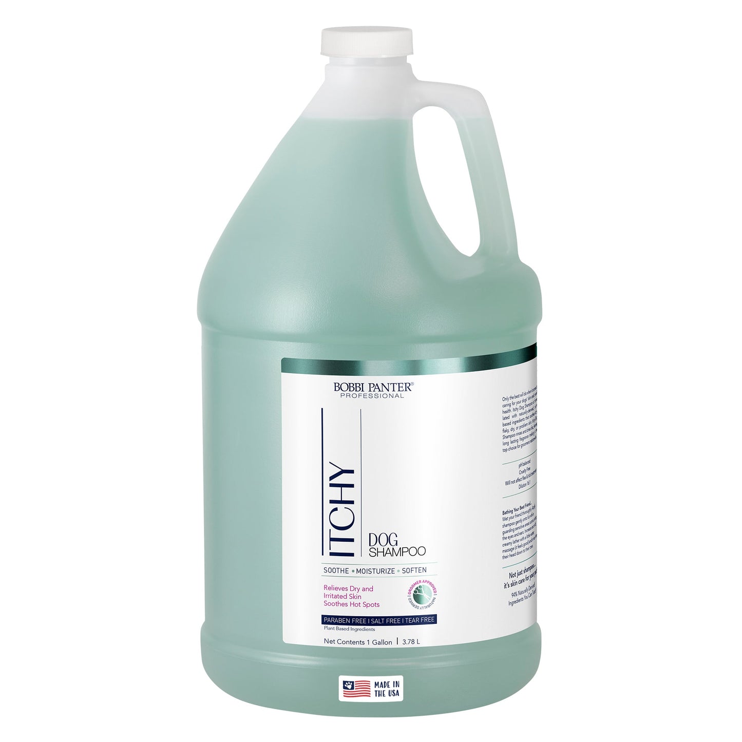 Bobbi Panter® Signature Itchy Dog Shampoo (1 Gallon) Tea Tree, Lavender Oil, 4/Case (HOSBP00011-CS)